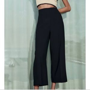 NWT Zara High waisted culottes